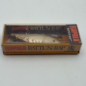 Box #5 Rattlin' Rapala RNR-7 CW Crawdad Color Finland Crankbait New